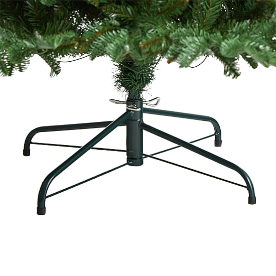 Nearly Natural Faux 7 Foot Pre-Lit Fir Christmas Tree