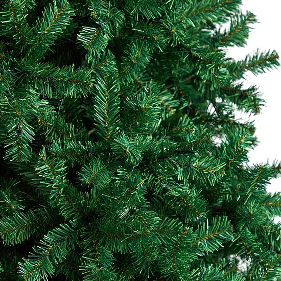 Nearly Natural Faux 10 Foot Pre-Lit Christmas Tree