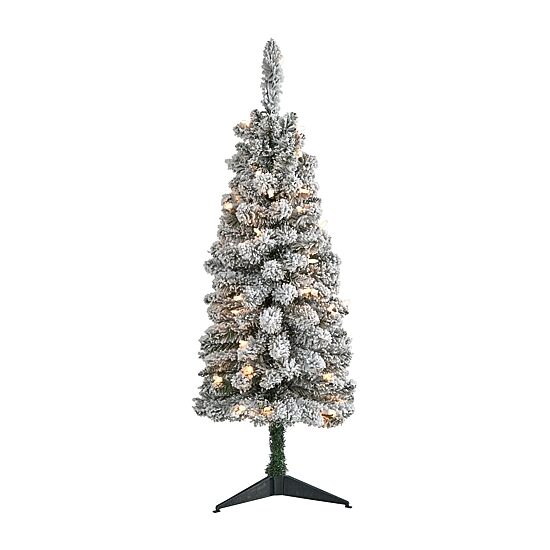 Nearly Natural Faux 3 Foot Pre-Lit Christmas Tree