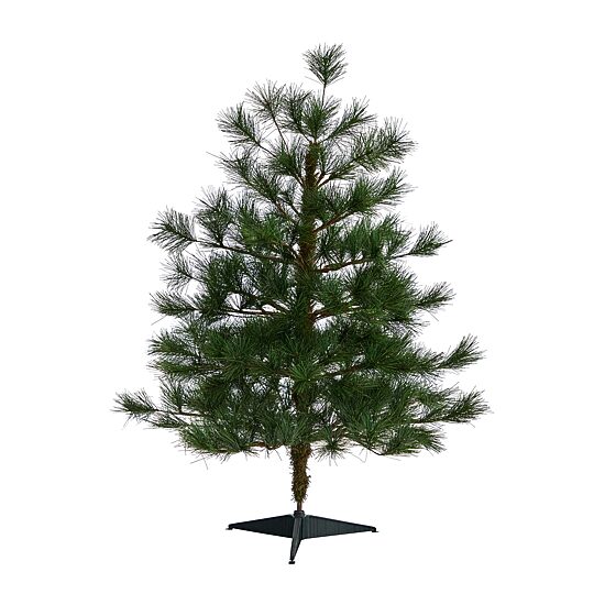 Nearly Natural Faux 3 Foot Pine Christmas Tree