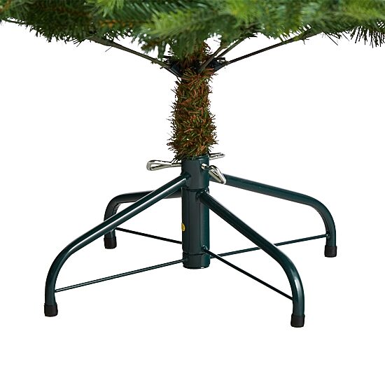 Nearly Natural Faux 5 Foot Pre-Lit Spruce Christmas Tree