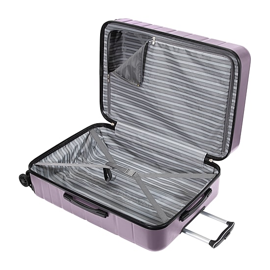 Skyway Everett 28 Inch Hardside Lightweight Checked Spinner Luggage