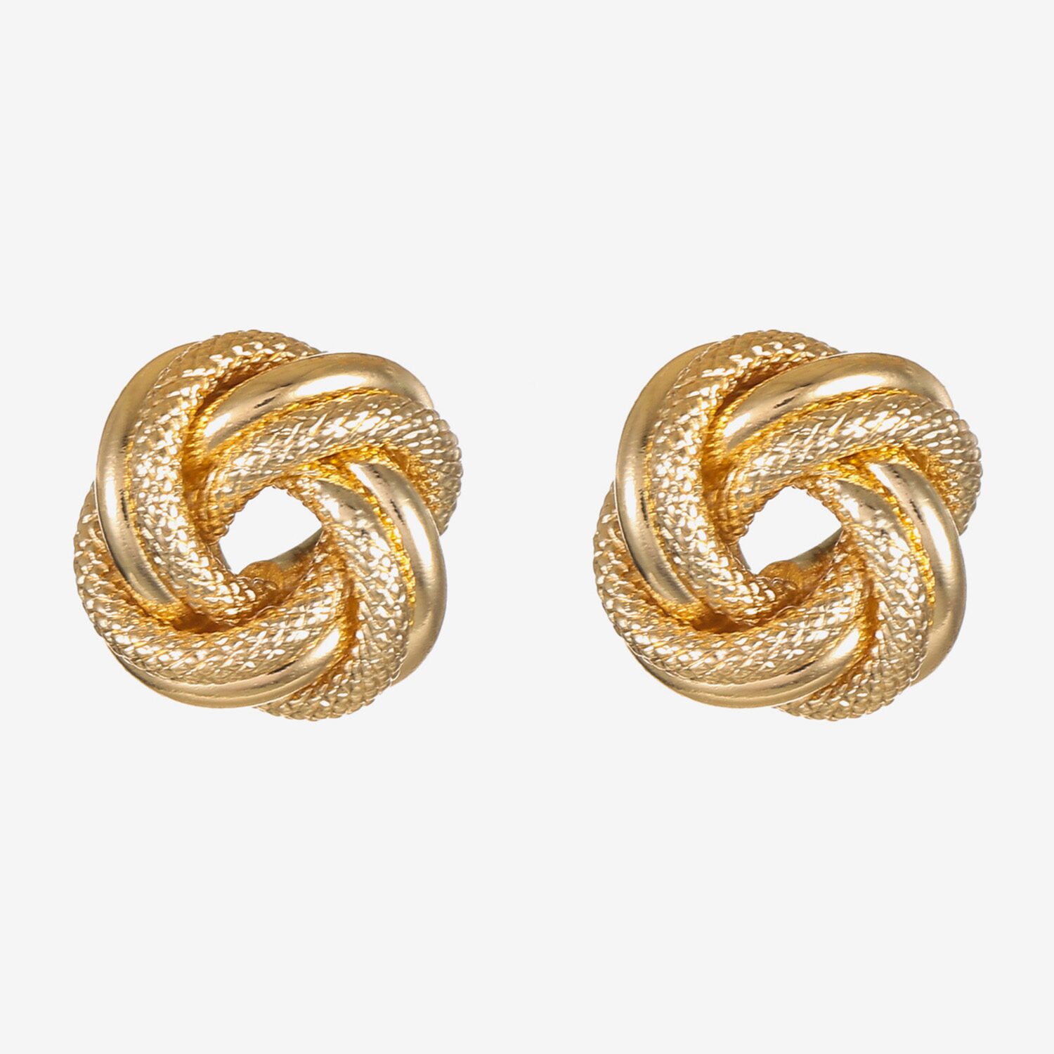 Monet Jewelry Knot 14mm Stud Earrings