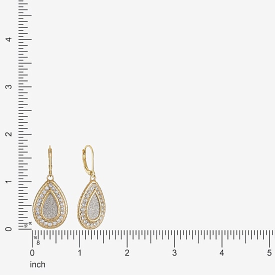 Monet Jewelry Womens Glass Drop Earrings