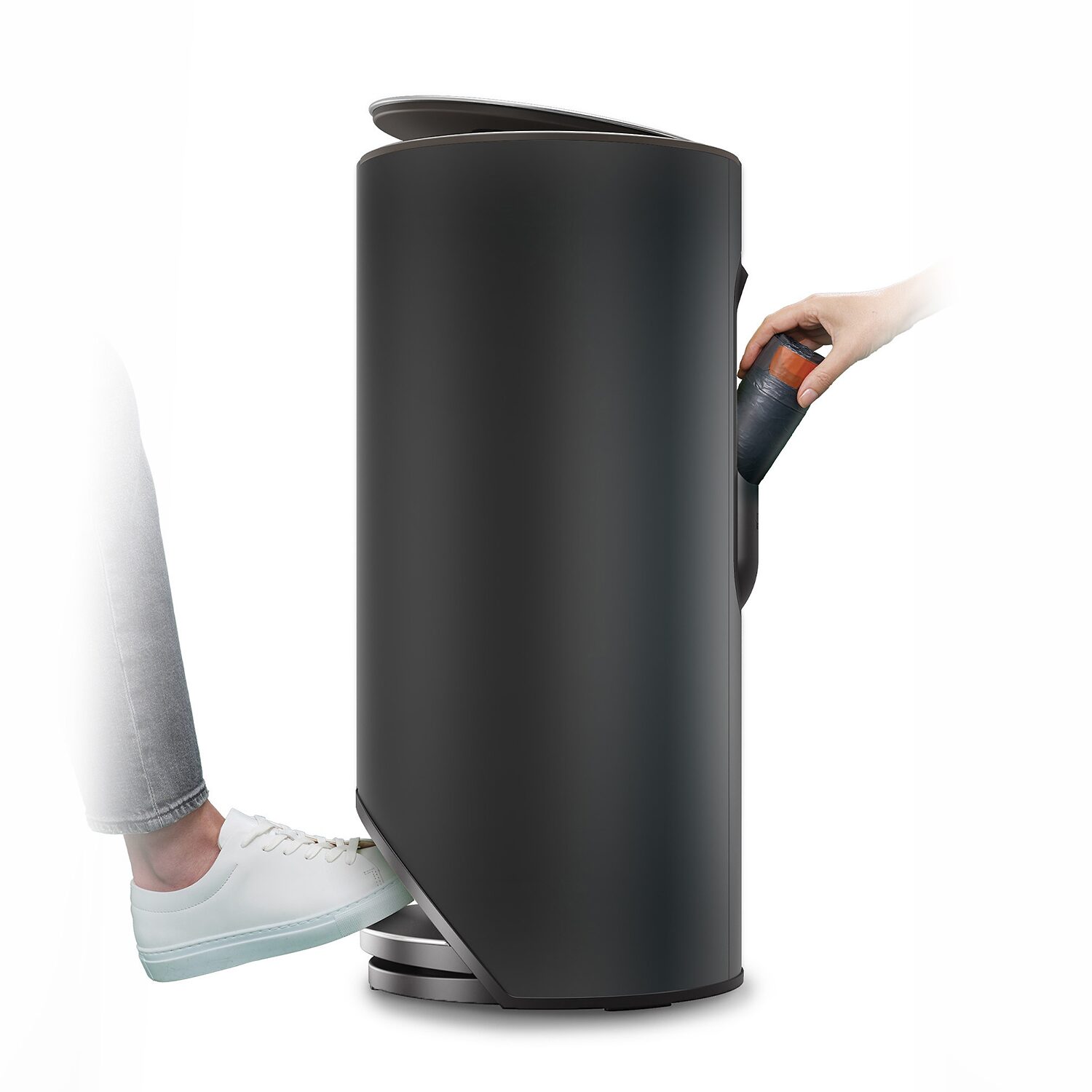 Joseph Arc Slimline Pedal 30L Trash Can