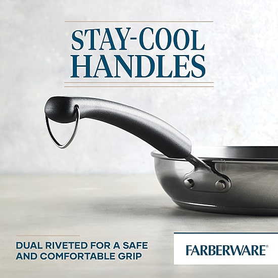Farberware Brilliance Stainless Steel 10" Frying Pan