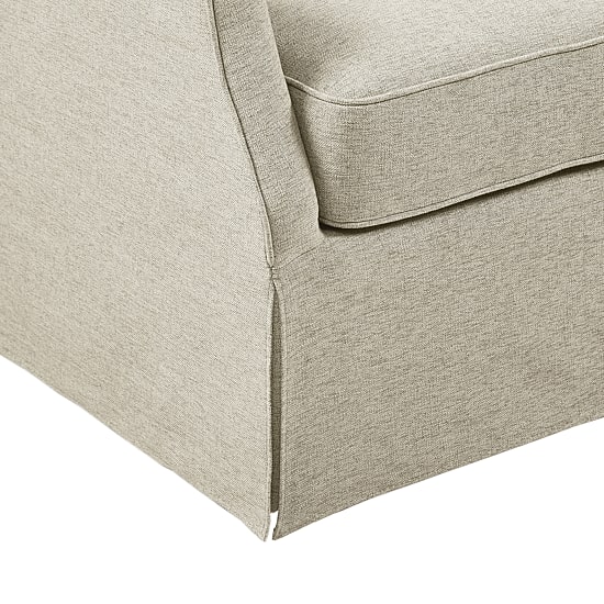 Martha Stewart London Swivel Upholstered Armchair