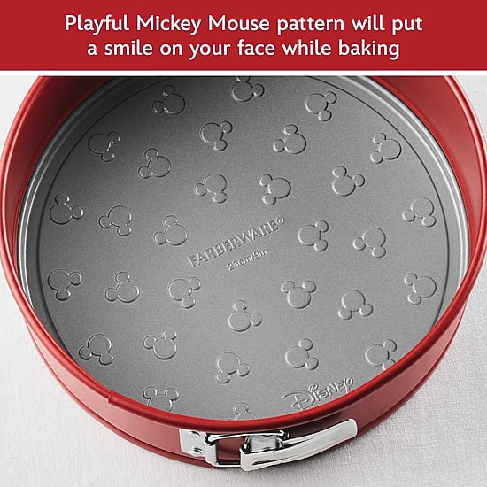 Farberware Disney Bake with Mickey Mouse 9" Non-Stick Springform Pan