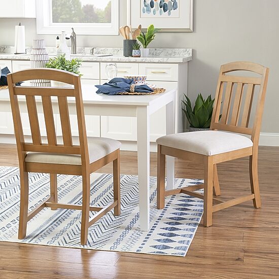 Linon Desmond 2-pc. Upholstered Dining Chair