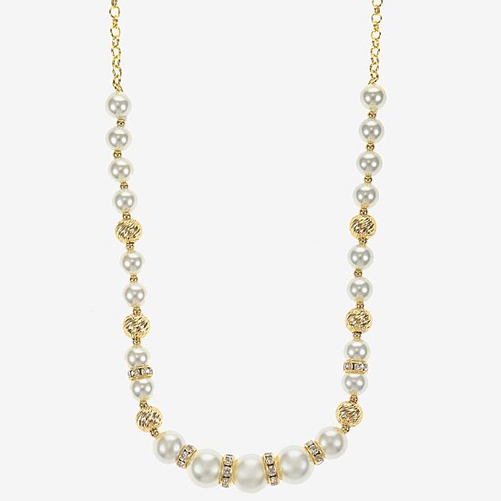 Monet Jewelry Womens 17 Inch Collar Necklace