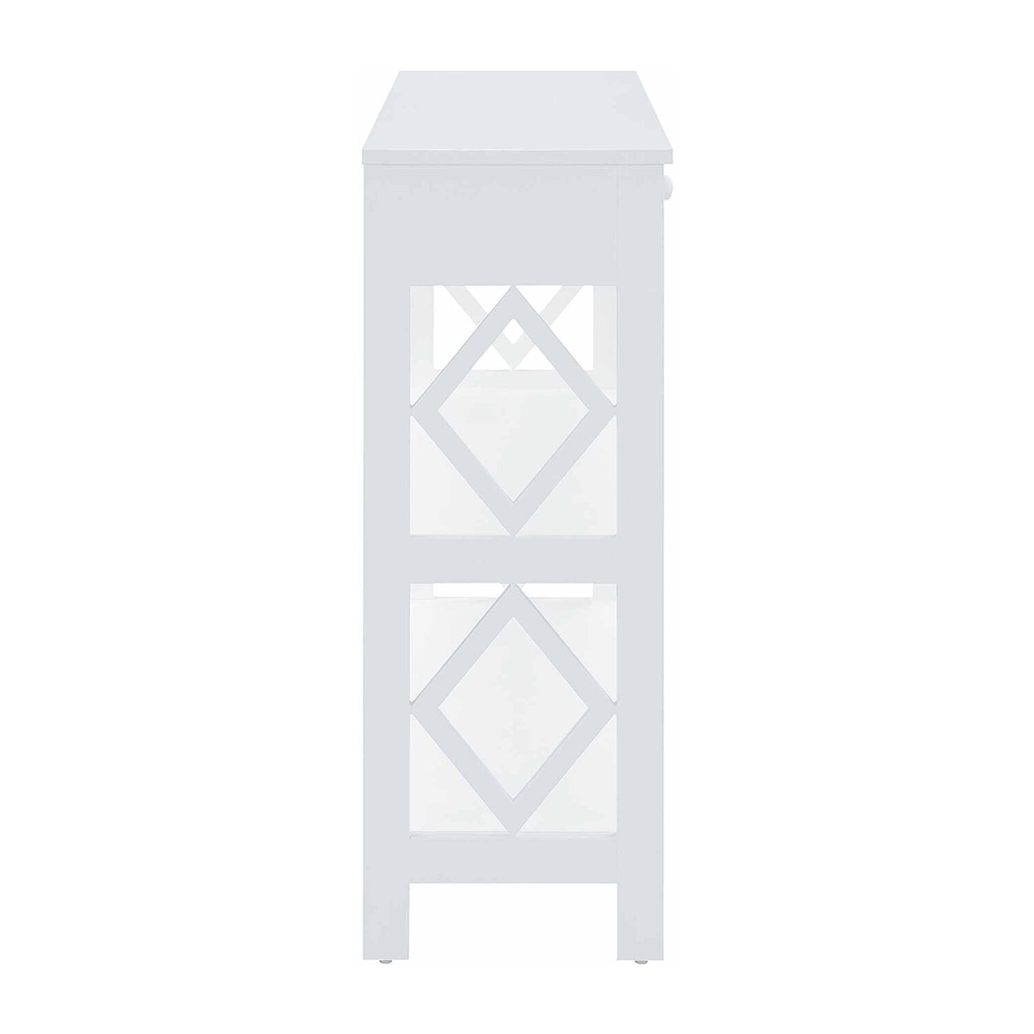 Convenience Concepts Diamond 1-Drawer Console Table