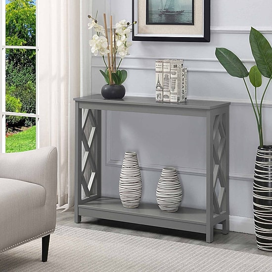 Diamond Console Table