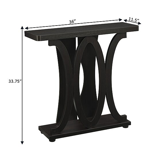 Convenience Concepts Newport Hailey Console Table