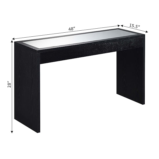 Convenience Concepts Northfield Mirrored Console Table