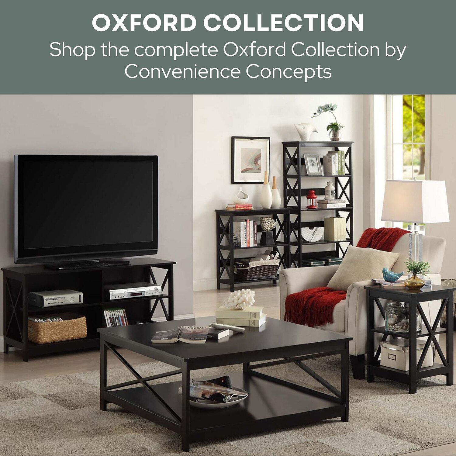 Convenience Concepts Oxford 1-Drawer Console Table