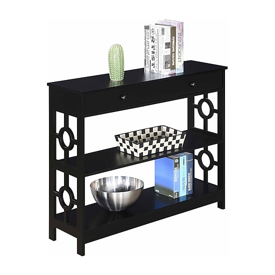Convenience Concepts Ring 1-Drawer Console Table