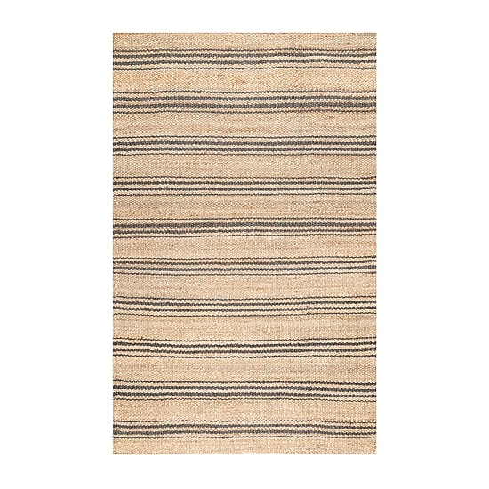 Nuloom Sandy Striped Indoor Rectangular Area Rug