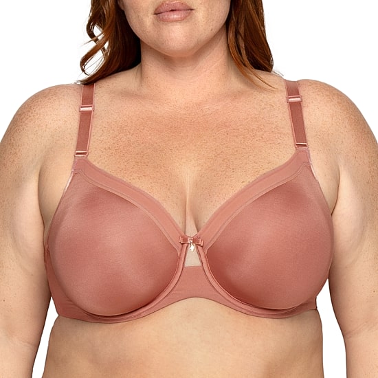 Curvy Couture Silky Smooth Unlined Underwire Bra - 1361