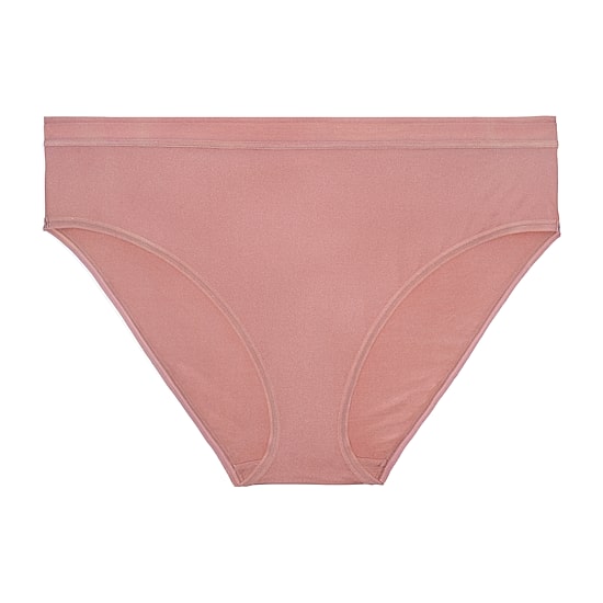 Curvy Couture Silky Smooth High Cut Brief Panty - 1364
