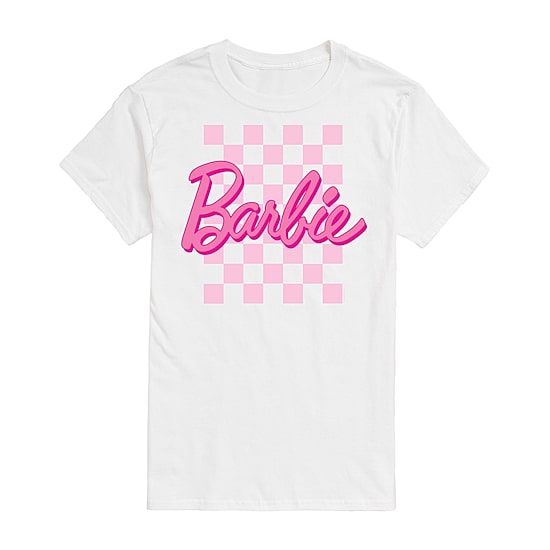 Mens Short Sleeve Barbie Graphic T-Shirt