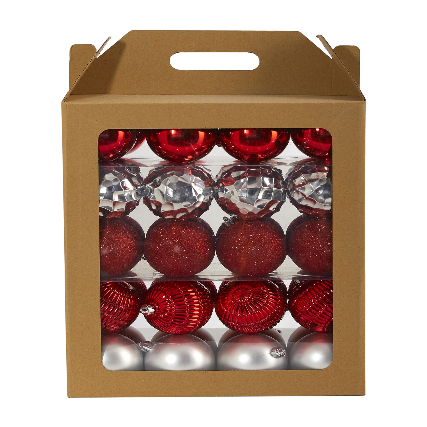 Nearly Natural Shatterproof Tree Box -pc. Christmas Ornament