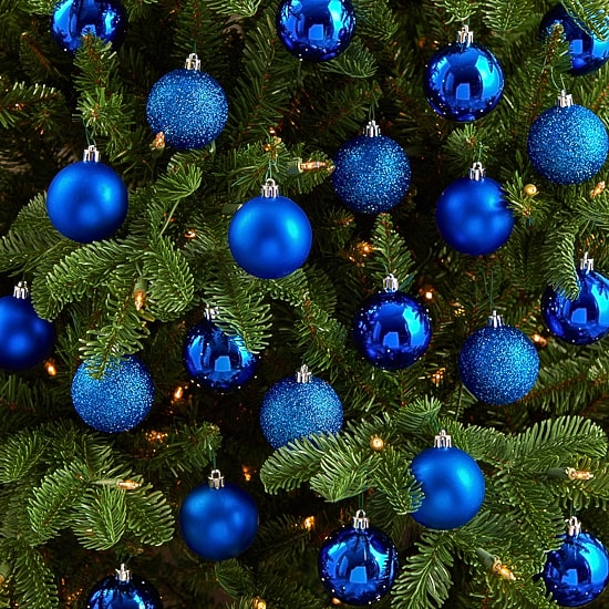 Nearly Natural 2.5in. Shatterproof Set 30-pc. Christmas Ornament