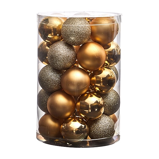 Nearly Natural 2.5in Shatterproof Set 30-pc. Christmas Ornament