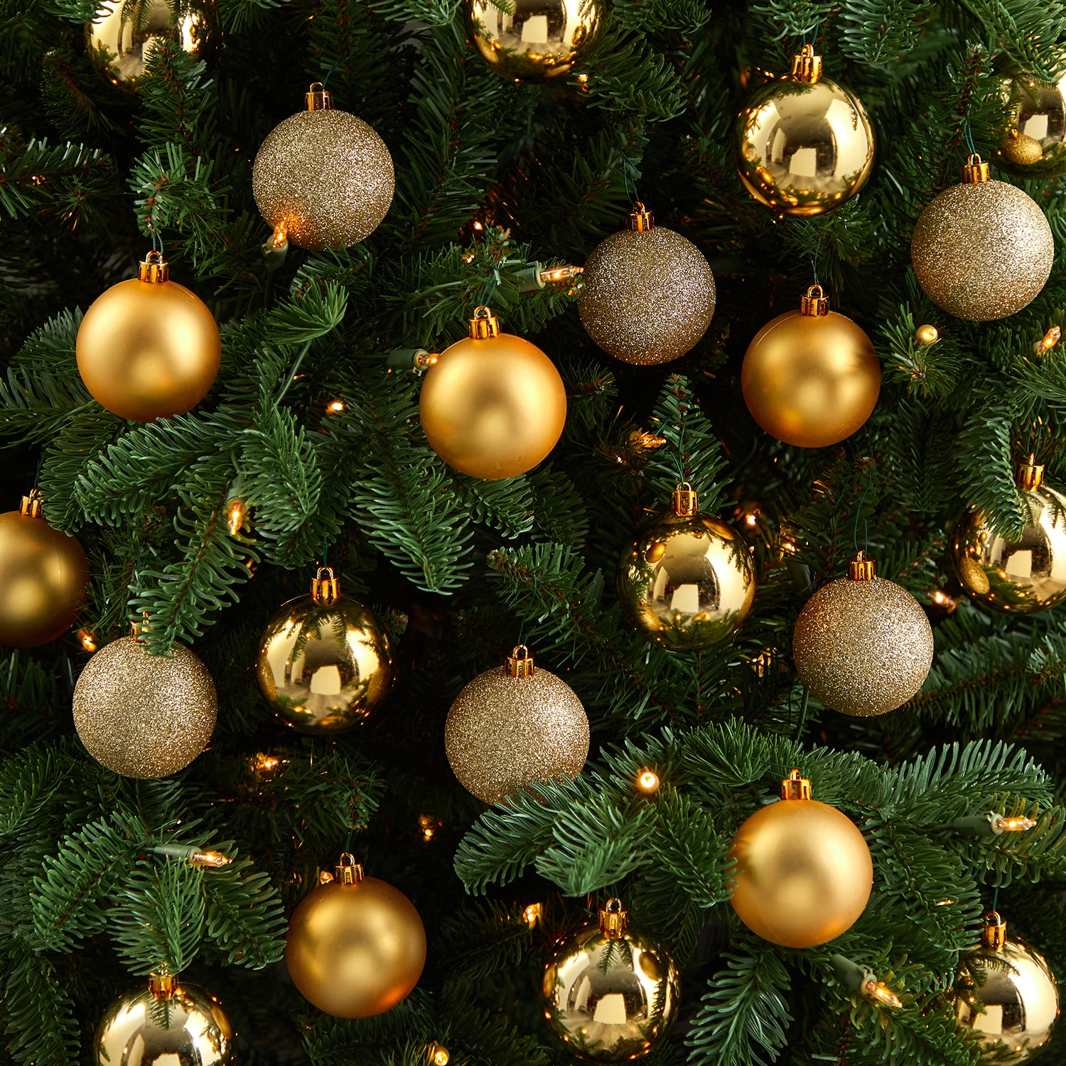 Nearly Natural 2.5in Shatterproof Set 30-pc. Christmas Ornament