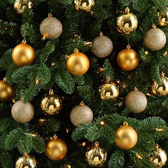 Nearly Natural 2.5in Shatterproof Set 30-pc. Christmas Ornament
