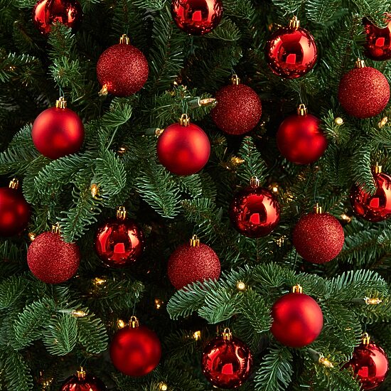 Nearly Natural Holiday 2.5in. Shatterproof 30-pc. Christmas Ornament