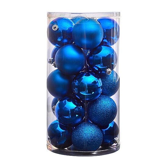 Nearly Natural 3in. Shatterproof Set 20-pc. Christmas Ornament