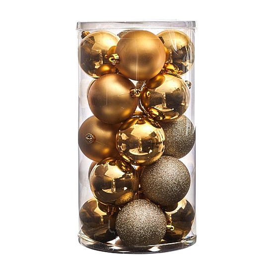 Nearly Natural 3in Shatterproof Set 20-pc. Christmas Ornament