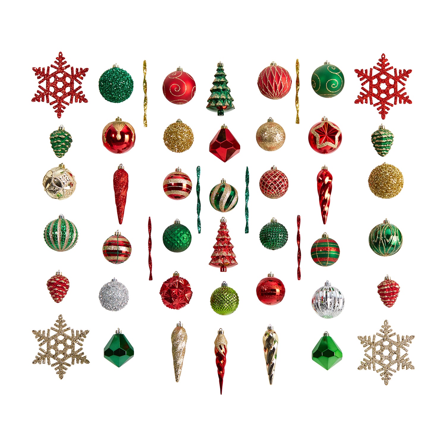 Nearly Natural Set Count Christmas Ornament