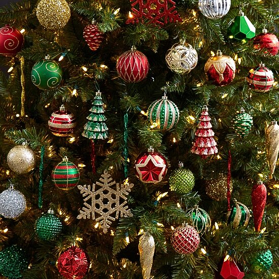 Nearly Natural Set Count Christmas Ornament
