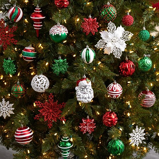 Nearly Natural Set Count 70-pc. Christmas Ornament
