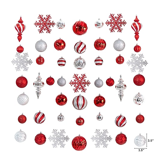 Nearly Natural Set Count 81-pc. Christmas Ornament