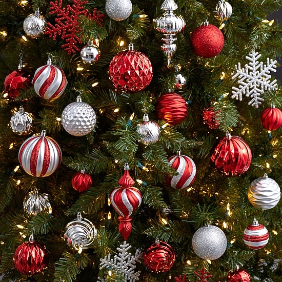 Nearly Natural Set Count 81-pc. Christmas Ornament