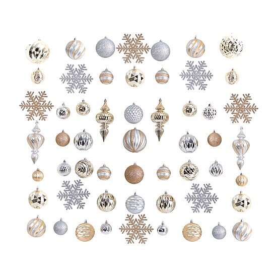 Nearly Natural Set Count 81-pc. Christmas Ornament