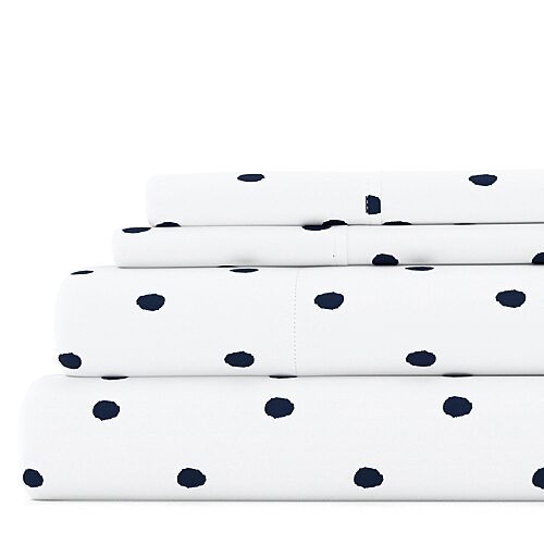 Casual Comfort Premium Ultra Soft Microfiber Pattern Sheet Sets, One Size, Blue
