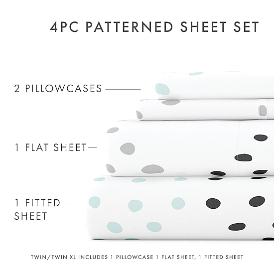 Casual Comfort™ Premium Ultra Soft Microfiber Pattern Sheet Sets