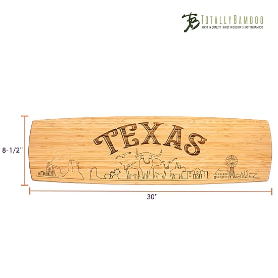 Totally Bamboo State Cutting and Charcuterie Board