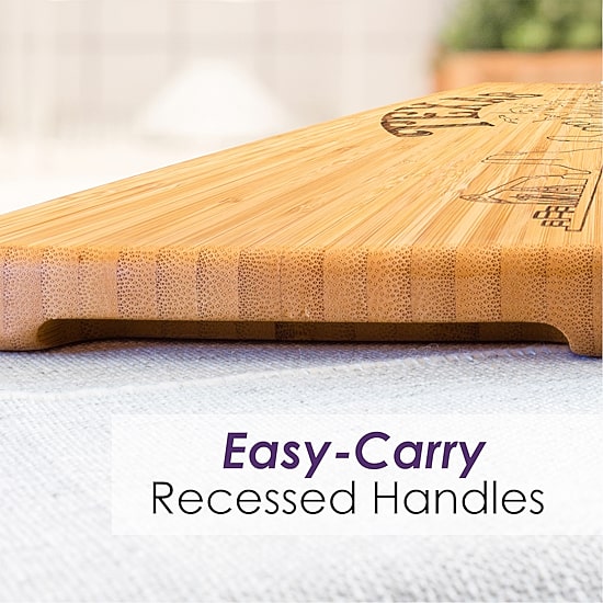 Totally Bamboo State Cutting and Charcuterie Board