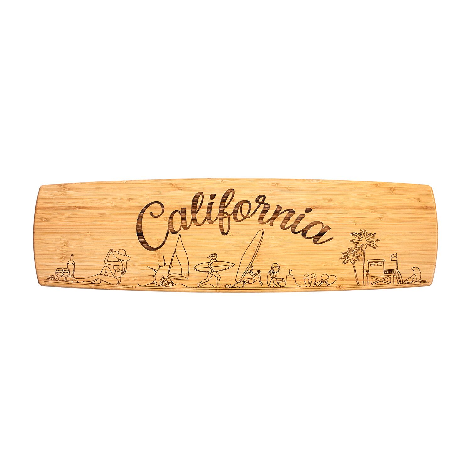 Totally Bamboo State Cutting and Charcuterie Board