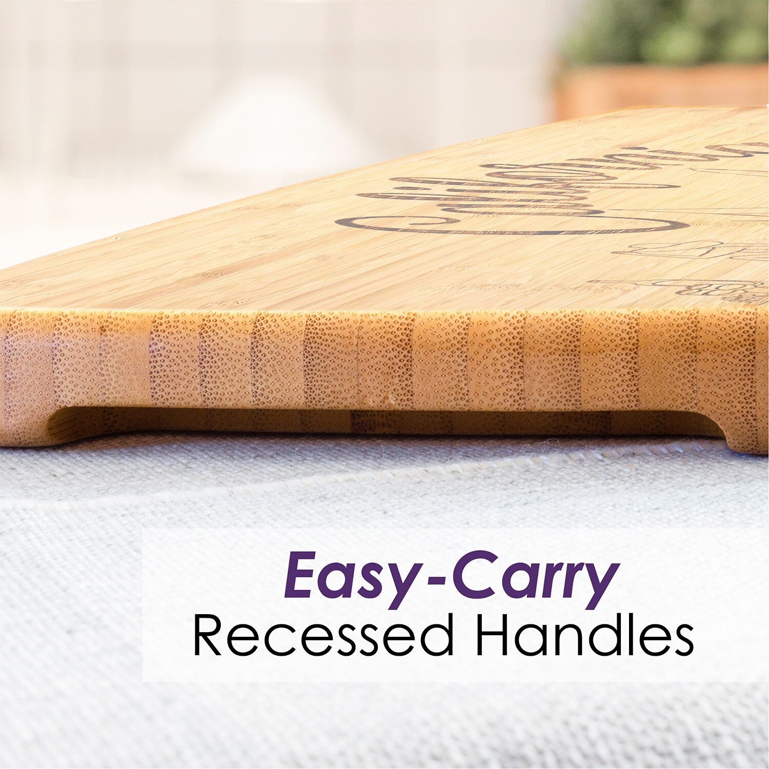 Totally Bamboo State Cutting and Charcuterie Board