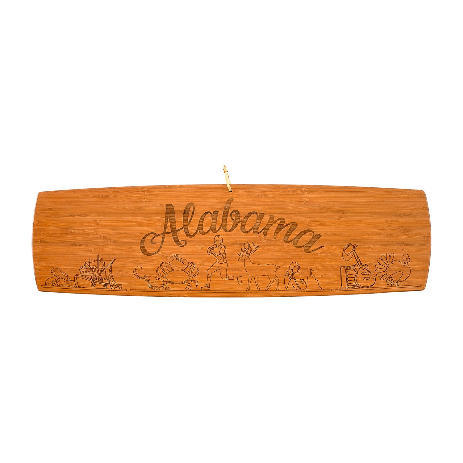 Totally Bamboo State Cutting and Charcuterie Board