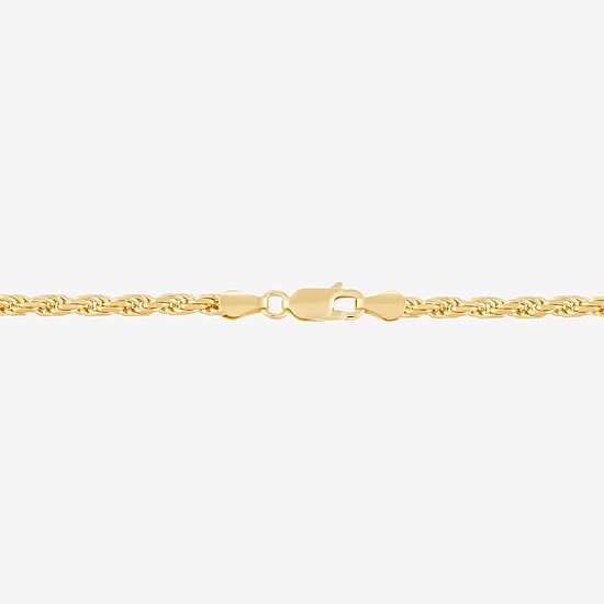 18K Gold Over Silver Crucifix Pendant Necklace