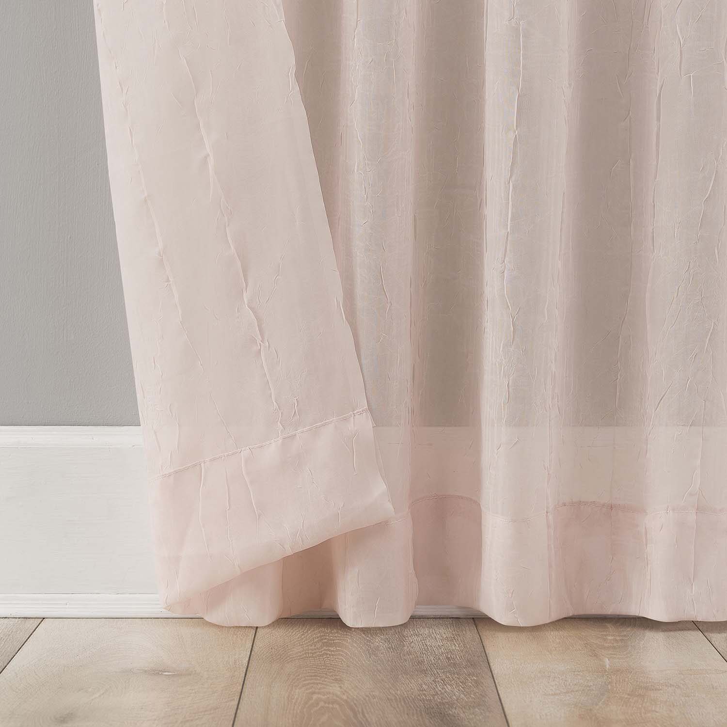 No 918 Krista Tab Top Sheer Single Curtain Panel
