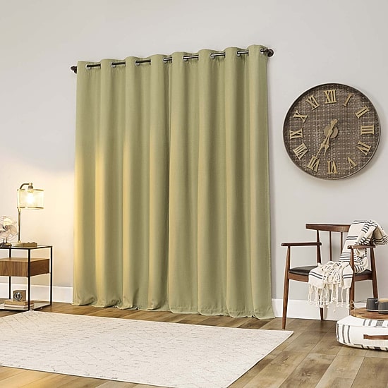 Archaeo Colt Grommet Top Energy Saving 100% Blackout Single Curtain Panel