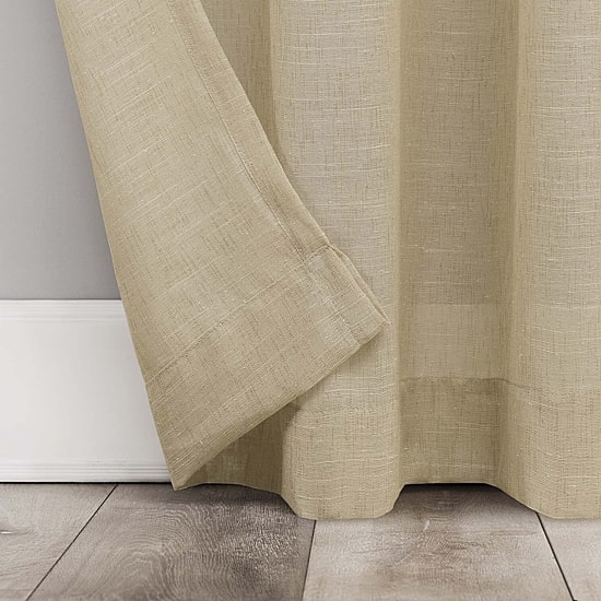 Archaeo Vail Grommet Top Sheer Single Curtain Panel