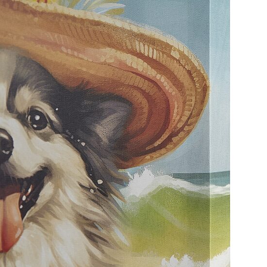 Madison Park 16 X 16 Beach Dogs Canvas Art